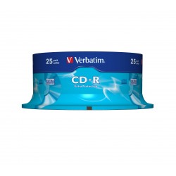 Verbatim CD R Extra Protection 700 MB 25 pezzoi 43432