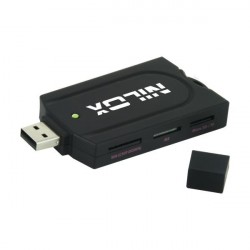 Nilox 10NXCRAIN1001 Nero USB 2.0 lettore di schede