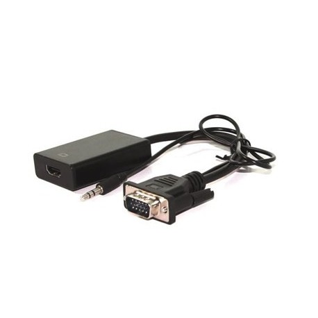 Nilox NX080200128 0.15m VGA D Sub 3.5mm HDMI cavo e adattatore video