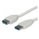 Nilox 0.8m USB3.0 cavo USB 0,8 m 3.2 Gen 1 3.1 Gen 1 USB A Bianco ROS3011