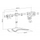 Nilox 7 350 073 733 330 27 Libera installazione Nero MB3330