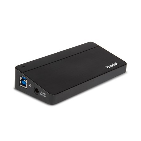 Hamlet XHUB70036 hub di interfaccia USB 3.0 3.1 Gen 1 Type B 5000 Mbits Nero