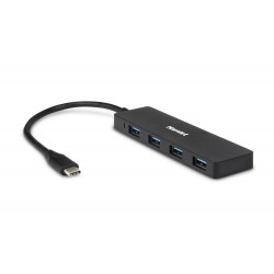 Hamlet Hub Usb 3.1 Type C 4 porte trasferimento fino a 5 Gbps XHUB4031TC