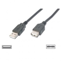 Nilox MGAK7012AL cavo USB 1,8 m USB A Nero
