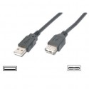 Nilox MGAK7012AL cavo USB 1,8 m USB 2.0 USB A Nero
