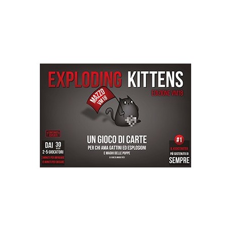 Asmodee EXPLODING KITTENS VM18