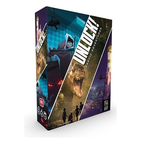 Asmodee UNLOCK EXOTIC ADVENTURES