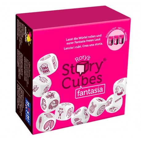 Asmodee RORY S STORY CUBES FANTASIA FUCSIA