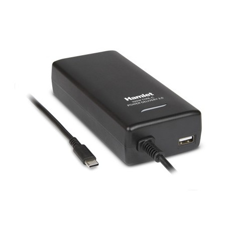 Hamlet ALIMENTAT. NB USB C 100W USB 5V 12W