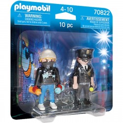 Playmobil 2PK POLIZIOTTO E WRITER