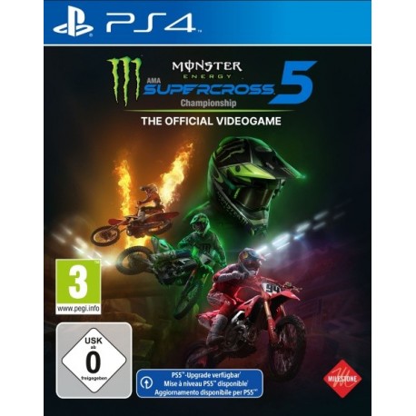 Koch Media PS4 MONSTER ENERGY SUPERCROSS 5