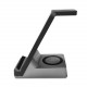 Celly WIRELESS CHARGER STAND 3IN1 BK