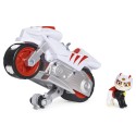 Spin Master PAW Patrol , veicolo Moto Pups di Wildcat, motocicletta con motore a retrocarica e personaggio, per bambini dai 3...