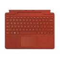 Microsoft Surface Pro Signature Keyboard Rosso Cover port QWERTY Italiano 8XB-00030