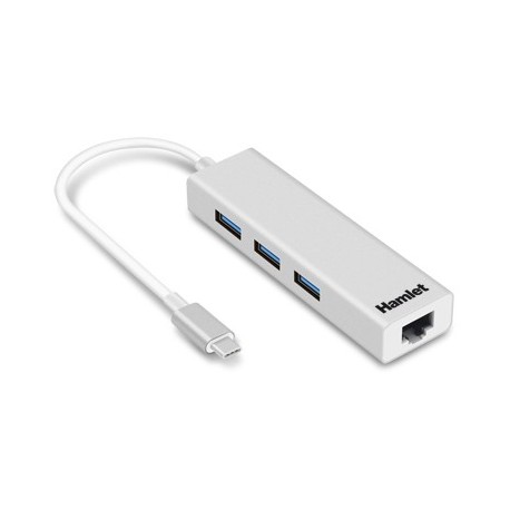 Hamlet HUB 3 USB 3.1 TYPE C LAN RJ45