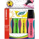 Stabilo Boss Splash evidenziatore 1 pz Punta smussata Verde, Arancione, Rosa, Giallo 754