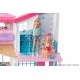 Mattel Casa di Malibu, Playset Richiudibile su Due Piani con Accessori, Giocattolo per Bambini 3 Anni, FXG57