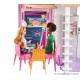 Mattel Casa di Malibu, Playset Richiudibile su Due Piani con Accessori, Giocattolo per Bambini 3 Anni, FXG57