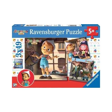 Ravensburger PINOCCHIO 3X49PZ
