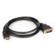 Hamlet CAVO MONITOR HDMI M DVI M 180CM