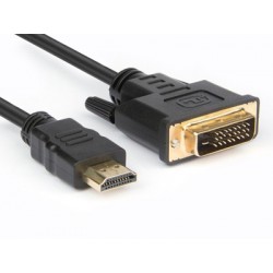 Hamlet CAVO MONITOR HDMI M DVI M 300CM