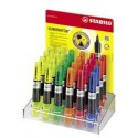 Stabilo 7124-4 evidenziatore 24 pz Blu, Verde, Arancione, Rosso, Giallo