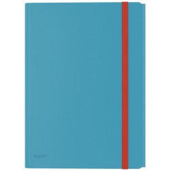 Leitz COSY CARTELLA A 3 LEMBI BLU