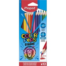 Maped CF12 PASTELLI STRONG COLORPEPS ASS
