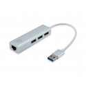 LevelOne USB-0503 scheda di rete e adattatore Ethernet 1000 Mbits