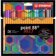 Stabilo STABILO POINT 88 24PCS WALLET ARTY