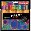 Stabilo point 88 ARTY penna tecnica Multicolore 24 pz 88241-20