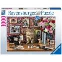 Ravensburger My Cute Kitty Puzzle di contorno 1000 pz Arte 159949