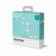 Pantone MICROUSB CABLE CYAN 1 5 MT