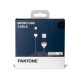 Pantone MICROUSB CABLE NAVY 1 5 MT