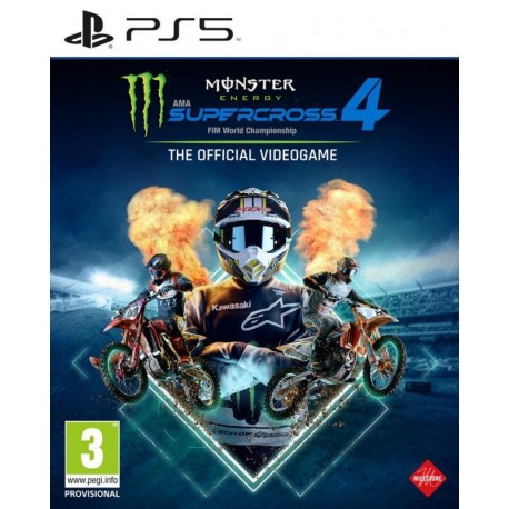 Koch Media PS5 MONSTER ENERGY SUPERCROSS 4