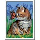 Ravensburger CREART SERIE D GATTINO E FARFALLA