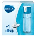 Brita Fill&Go Bottle Filtr Blue Bottiglia per filtrare lacqua 0,6 L Blu, Trasparente 1016334