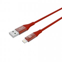 Celly USB LIGHTNING COLOR RD
