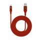 Celly USB LIGHTNING COLOR RD