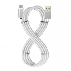 Celly USB A USB C MAGNET CABLE WH
