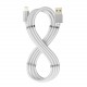Celly USB A LIGHTNING MAGNET CABLE WH