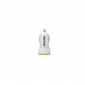 Pantone PT-DC1USBY Caricabatterie per dispositivi mobili Bianco, Giallo Auto