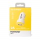 Pantone PANTONE CAR CHARGER YELLOW 2.1A