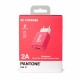 Pantone PANTONE WALL CHARGER PINK 2.1A