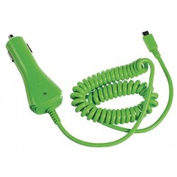Celly CAR CHARGER 1A MICROUSB GREEN