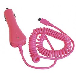 Celly CAR CHARGER 1A MICROUSB PINK