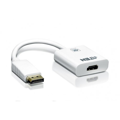 Aten DisplayPortHDMI DisplayPort Male HDMI Type A Female Bianco IDATA VC 986