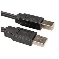 Nilox 0.8m USB 2.0 AB cavo USB 0,8 m USB A USB B Nero CRO11028808
