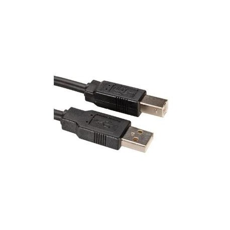 Nilox 0.8m USB 2.0 AB cavo USB 0,8 m USB A USB B Nero CRO11028808