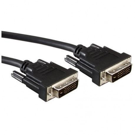 Nilox 5m DVI D cavo DVI Nero NX090203103